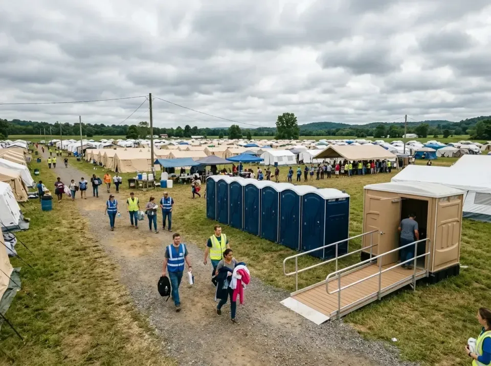 disaster-relief-camp-restrooms-010 — frequently asked questions, Dumpster & Portable Bathrooms Rental in Fortville, IN